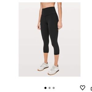 Lululemon Align High Rise Crop Leggings.
